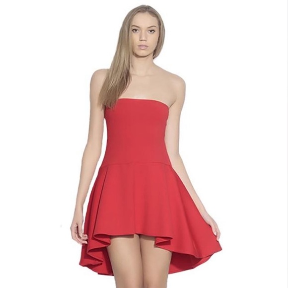 Susana Monaco Dresses & Skirts - NWT Susana Monaco Strapless Drop Waist Sunset L